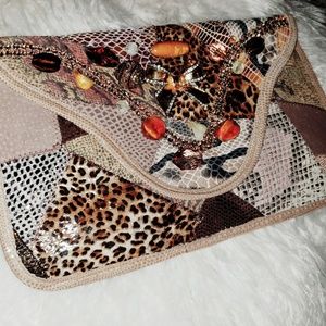 Luis Alexander Leather Clutch